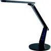 Image de Aluminor Lampe de bureau Zig - Led intégrée - 10W - Bras et tête articulés - Ecran digital - Noir