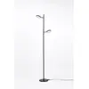 Image de Aluminor Lampadaire liseuse Déclic - 2 sources Leds intégrées et orientables - Noir