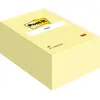 Image de Bloc de 100 notes repositionnables recyclées Post-It - lignées - 102 x 152 mm - 100 feuilles