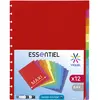 Image de Viquel Intercalaires Géode 12 divisions A4 Maxi en polypro - Coloris assortis