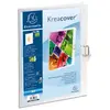 Image de Chemise à dos extensible personnalisable Exacompta Krea Cover - en balacron - dos 13 cm - coloris blanc