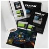 Image de Canson Papier Somerset ENHANCED VELVET (Radiant White) A3 225g
