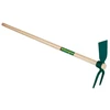 Image de Serfouette forgée Duopro panne et fourche - 30 cm - manche bois 130cm certifié PEFC