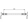 Image de Flexible de frein BOSCH 1 987 476 517