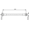 Image de Flexible de frein BOSCH 1 987 476 244