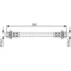 Image de Flexible de frein BOSCH 1 987 476 908