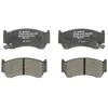 Image de Jeu de plaquettes de frein BOSCH 0 986 424 369, avant