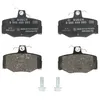 Image de Jeu de plaquettes de frein BOSCH 0 986 460 993, arrière