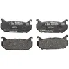 Image de Jeu de plaquettes de frein BOSCH 0 986 424 266, arrière