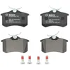 Image de Jeu de plaquettes de frein BOSCH 0 986 424 751, arrière