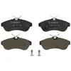 Image de Jeu de plaquettes de frein BOSCH 0 986 424 635, avant