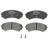 Image de Jeu de plaquettes de frein BOSCH 0 986 424 709, avant