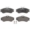 Image de Jeu de plaquettes de frein BOSCH 0 986 424 583, avant