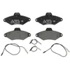 Image de Jeu de plaquettes de frein BOSCH 0 986 461 757, avant