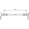 Image de Flexible de frein BOSCH 1 987 476 083