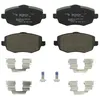 Image de Jeu de plaquettes de frein BOSCH 0 986 424 792, avant
