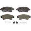 Image de Jeu de plaquettes de frein BOSCH 0 986 424 801, avant