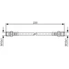 Image de Flexible de frein BOSCH 1 987 476 090
