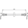 Image de Flexible de frein BOSCH 1 987 476 092