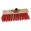 Image de Balai extérieur PVC Brosserie Thomas - monture bois 30 cm - Rouge