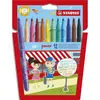 Image de Pochette de 12 feutres de coloriage Stabilo Power - coloris assortis