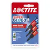 Image de Loctite Colle liquide extra-forte Super Glue 3 - 3 tubes 1g