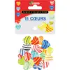 Image de Lot de 15 Billes "Coeur" assorties
