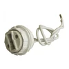 Image de Douille filetée et bagues pour halogène G9 TIBELEC, plastique, blanc 100 W