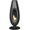Image de Poêle à bois OVATIO - 5 kW - Rdt: 83% - B. 32 cm - Fonte
