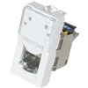 Image de Plastron mosaic 22,5X45 1 port RJ45 cat 6A stp