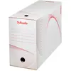 Image de Esselte Boîte archives 25 x 35 cm Boxy en carton - Dos 15 cm - Blanc - Lot de 5