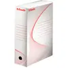 Image de Esselte Boîte archives 25 x 35 cm Boxy en carton - Dos 10 cm - Blanc - Lot de 5