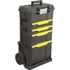 Image de Servante de chantier + boîte à outils STANLEY plastique, 4 tiroirs 50 cm