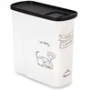 Image de CURVER Conteneur de nourriture Le Diner est servi - 1 kg - 2 L - Blanc et noir - Pour chien en occasion ou reconditionné
