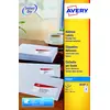Image de Avery J8160 Etiquettes adresses blanches jet d’encre 63,5 x 38,1 mm - Boîte de 525