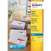 Image de Avery J8161 Etiquettes adresses blanches jet d’encre 63,5 x 46,6 mm - Boîte de 450