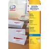 Image de Avery J8162 Etiquettes adresses blanches jet d'encre 99,1 x 33,9 mm - Boîte de 400