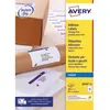 Image de Etiquettes d'adresse Avery J8162 - impression jet d'encre - blanc - 99,1 x 33,9 mm - 25 planches - boîte de 400