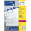 Image de Mini étiquettes d'adresses Avery L7651 - impression laser - 38,1 x 21,2 mm - blanc - 6500 étiquettes