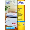 Image de Etiquettes mini-adressage Avery J8651 - 25 planches - jet d'encre - format 3.8 x 2.1 cm