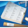 Image de Etiquettes listing imprimantes matricelles Avery T4811- 125 x 48,8 mm - 1 de front - paravent : 145 mm - blanc