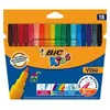 Image de Pochette de 18 feutres Bic Visa - pointe fine - coloris assortis