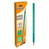 Image de Crayon de papier Bic Evolution - mine HB corps hexagonal vert - paquet 12 unités