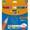 Image de Etuis de 24 crayons de couleurs Bic Evolution - sans bois - coloris assortis