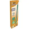 Image de BIC Evolution Original Crayon de papier mine HB avec gomme - Corps hexagonal vert - Boîte de 12