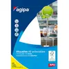 Image de agipa Etiquette bijouterie, 45 x 8 mm, format A5, enlevable
