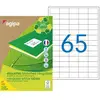 Image de Etiquettes adresses recyclées blanches Apli - 38 x 21,2 mm - 100 feuilles A4 - 6500 étiquettes par boîte