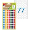 Image de Pastilles adhésives recyclées Apli - diam.8 mm coloris Assortis - Pochette de 385