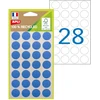 Image de APLI Pastilles adhésives recyclées Ø 15 mm - 101783 - Pochette de 168 - Bleu