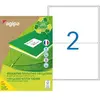 Image de Etiquettes adresses recyclées blanches Apli - 199,6 x 143,5 mm - 100 feuilles A4 - 200 étiquettes par boîte